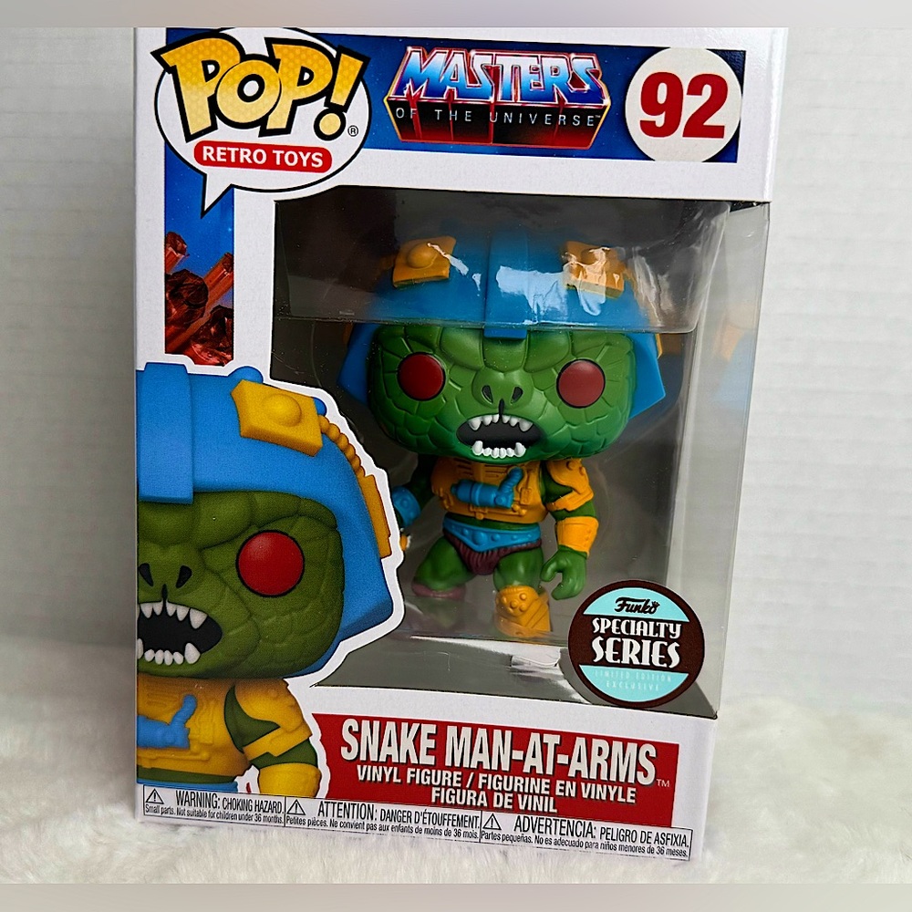 Funko Pop! Vinyl: Masters of the Universe - Snake Man-at-Arms #92